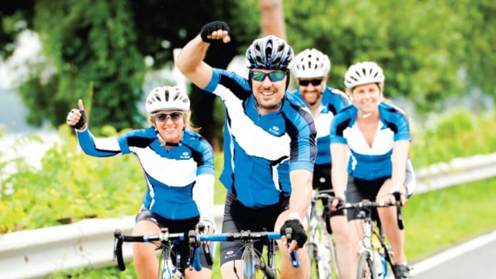 we-cycle team of cyclists