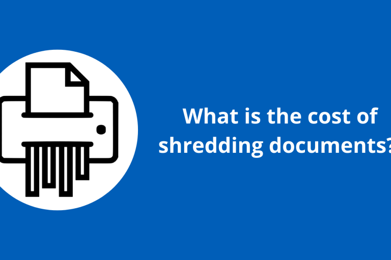 What is the cost of shredding documents?